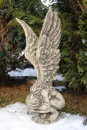 Skulptur Gesicht Frau Aus Steinguss 115 Cm Angels Garden Dekoshop