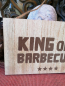 Preview: Holzspruchschild BBQ - King of Barbecue