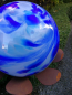 Preview: Edelrost Glasblume Ferrum blau