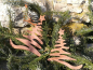 Preview: Edelrost Christbaumschmuck Weihnachtsbaum, 3 Größen