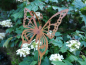 Preview: Edelrost Gartenstecker Schmetterling Papilion