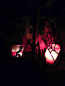 Preview: Edelrost Halloween Kürbis 3D, mit Geisterstadt