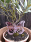 Preview: Edelrost Schmetterling Anette mit Streifen