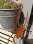Preview: Edelrost Spinne zum Einhängen