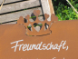Preview: Edelrost Gedichttafel Freundschaft - Seele