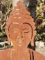 Preview: Edelrost Buddha zum Stecken