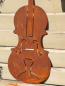 Preview: Edelrost Geige zum Hängen