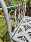 Preview: Shabby Chic Gartenbank Karin, grau