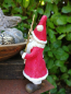 Preview: LED Nikolaus mit Stern mittig, rot