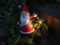 Preview: LED Nikolaus mit Stern seitlich, rot