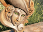 Preview: Venezianische Maske Clorinda aus Steinguss