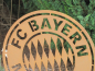 Preview: FC Bayern Edelrost Gartenstecker
