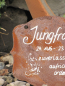 Preview: Edelrost Sternzeichen Gedichttafel Jungfrau klein