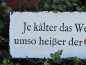 Preview: Shabby Chic Metallspruchschild heißer Grill