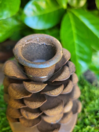 Preview: Kerzenhalter Tannenzapfen Moja für Spitzkerzen Preview: Kerzenhalter Tannenzapfen Moja für Spitzkerzen