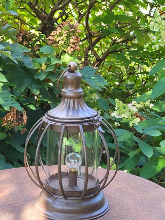 Preview: Vintage LED Laterne Osmo, dunkelbraun Preview: Vintage LED Laterne Osmo, dunkelbraun