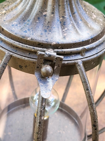 Preview: Vintage LED Laterne Osmo, dunkelbraun Preview: Vintage LED Laterne Osmo, dunkelbraun