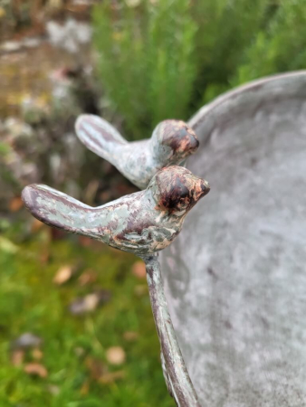 Vintage Vogeltränke/Pflanzschale zum Stellen