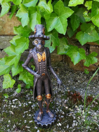 Steampunk Affe aus Polyresin