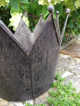 Preview: Vintage Pflanzkrone Mina, 22 cm Preview: Vintage Pflanzkrone Mina, 22 cm