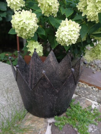 Preview: Vintage Pflanzkrone Mina, 22 cm Preview: Vintage Pflanzkrone Mina, 22 cm