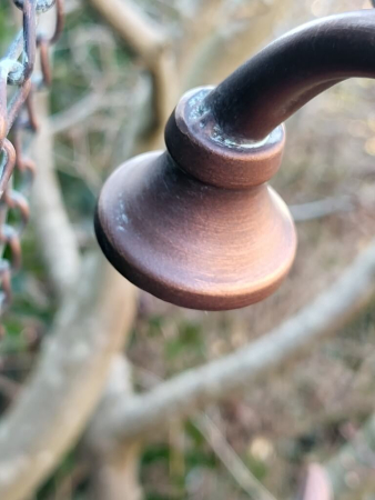 Vogeltränke Wasserhahn, Kupferoptik, zum Hängen