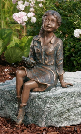 Bronzeskulptur Emily