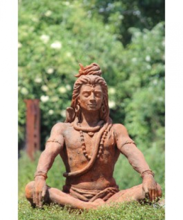 Skulptur Shiva aus Steinguss