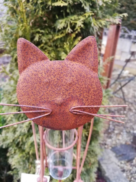 Edelrost Regenmesser Katze Minka