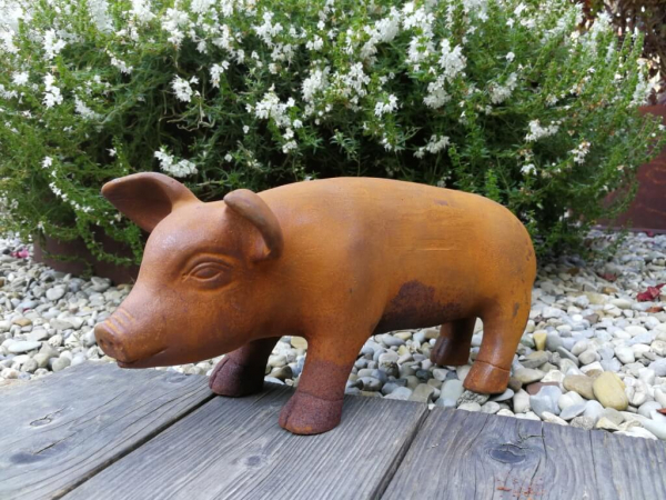 Gusseisen Schwein Porky