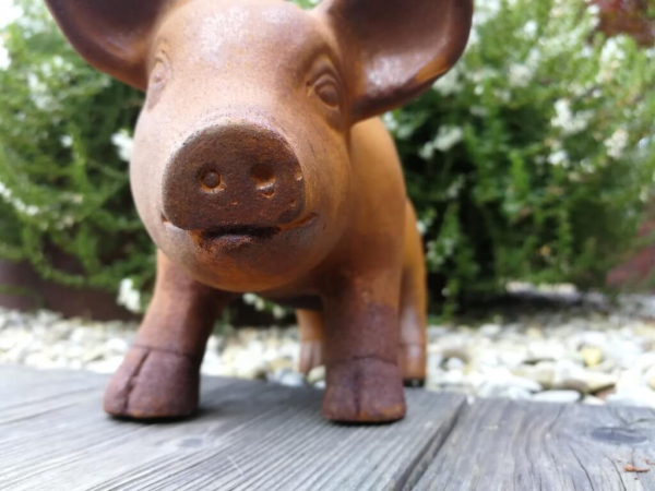 Gusseisen Schwein Porky