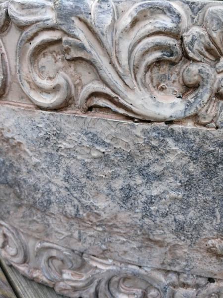 Pflanztopf Bigotti oval, aus Zement
