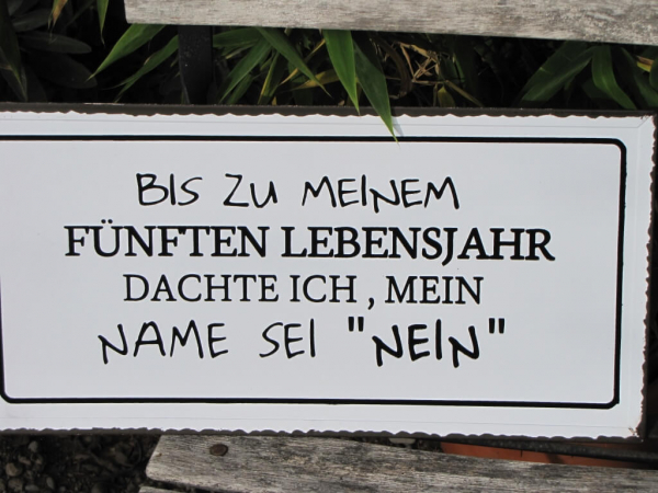 Shabby Chic Metallspruchschild fünftes Lebensjahr